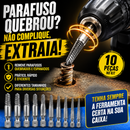 Kit Extrator de Parafusos™ – Remova Parafusos Quebrados e Espanados com Facilidade