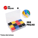 reparador de fios, tubo reparador de fios, reparador de pontas, reparador de fios fix fio, kit reparador de fios eletricos, fixa fio adesivo, espaguete isolante para fio
